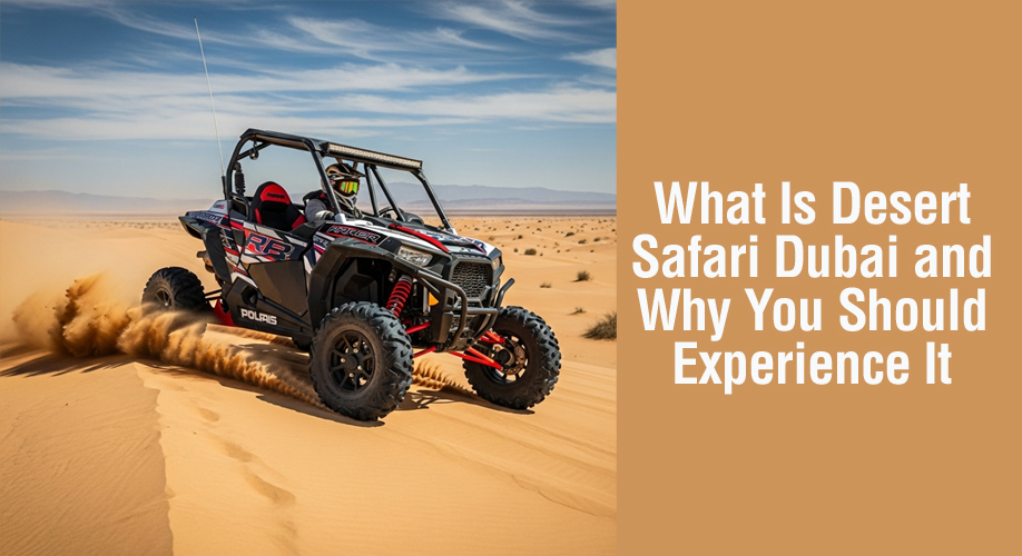 What Is Desert Safari Dubai and Why You Should Experience It
