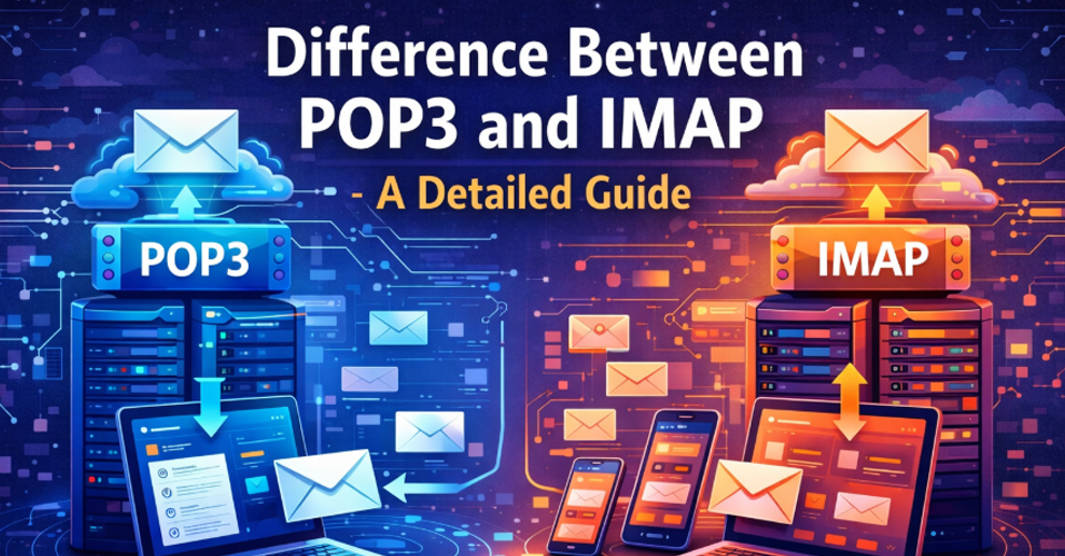 Difference Between POP3 and IMAP - A Detailed Guide